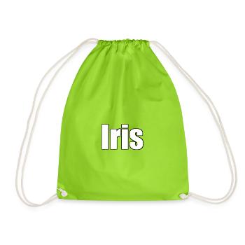 Iris - Turnbeutel - Neongrün - Vorne