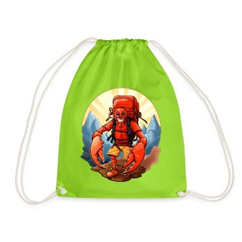 Homard Randonnée / Alpinisme Hummer - Sac de sport léger - vert néon - Devant