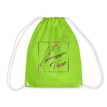It s Summer Time 1 - Sac de sport léger - vert néon - Devant