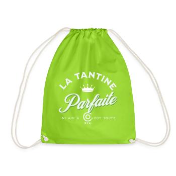 La Tantine Parfaite BC - Sac de sport léger - vert néon - Devant