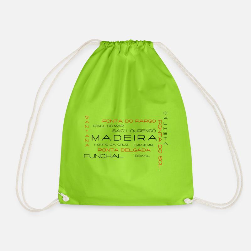 Madeira - Turnbeutel - Neongrün
