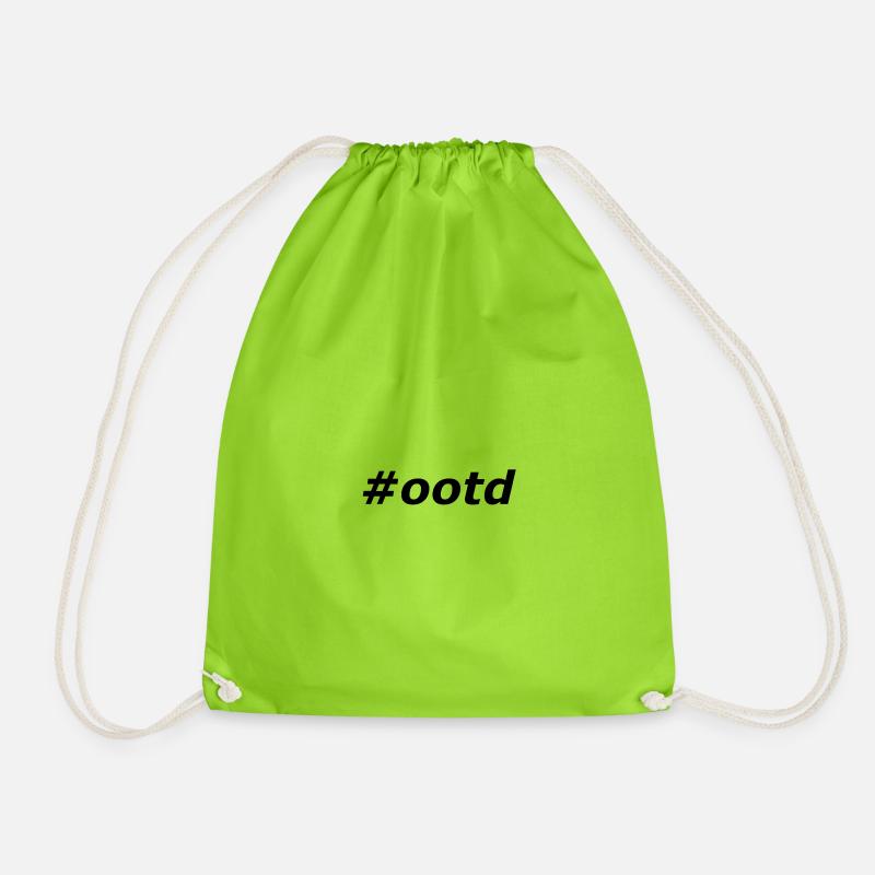 #ootd - Turnbeutel - Neongrün