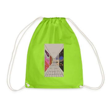 Perspective de l’esprit - Sac de sport léger - vert néon - Devant