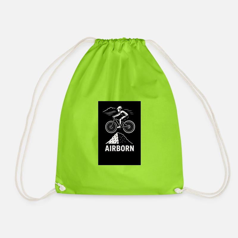 Airborn MTB Peak Jump - Turnbeutel - Neongrün