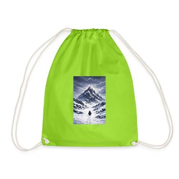 But why Penguin - Drawstring Bag - neon green - Front