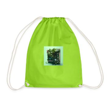 Plantine - Sac de sport léger - vert néon - Devant