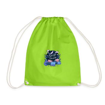 Midnight Reverie - Sac de sport léger - vert néon - Devant