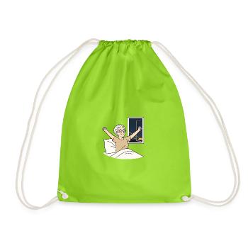 Mamie Karin - Sac de sport léger - vert néon - Devant