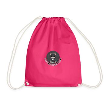 404 Chat : Chien non trouvé - Sac de sport léger - fuchsia - Devant