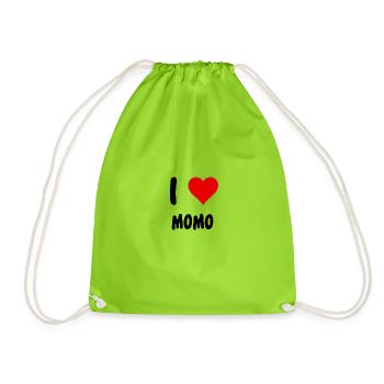Momo - Sac de sport léger - vert néon - Devant