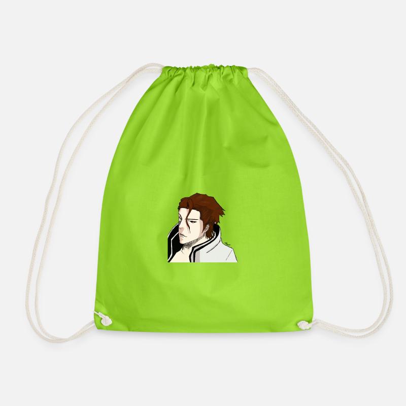 [BLEACH] Aizen Sosuke Design - Turnbeutel - Neongrün