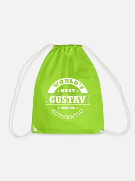 Gustav gustav - Turnbeutel - Neongrün