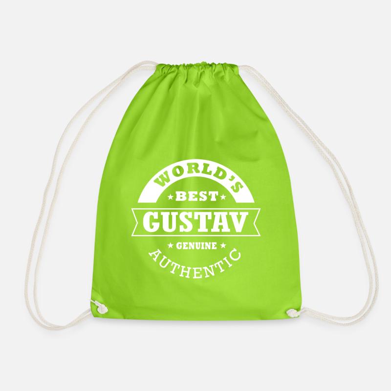 Gustav gustav - Turnbeutel - Neongrün