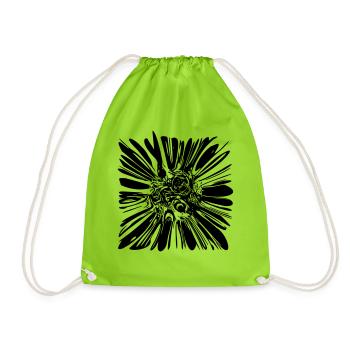 Light & underworlds - Drawstring Bag - neon green - Front