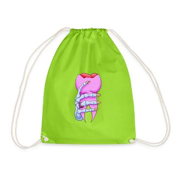 Sweet Tooth - Turnbeutel - Neongrün - Vorne