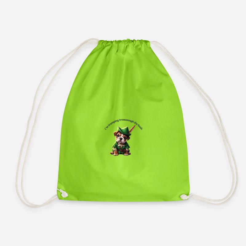 Robin Wuff - Turnbeutel - Neongrün