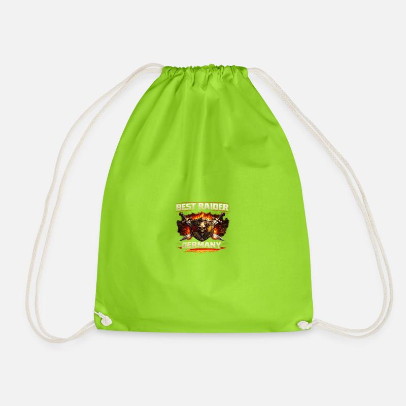 Best Raider Germany - Drawstring Bag - neon green