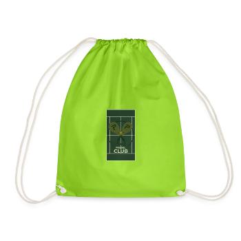 Conception des courts du Padel Club - Sac de sport léger - vert néon - Devant