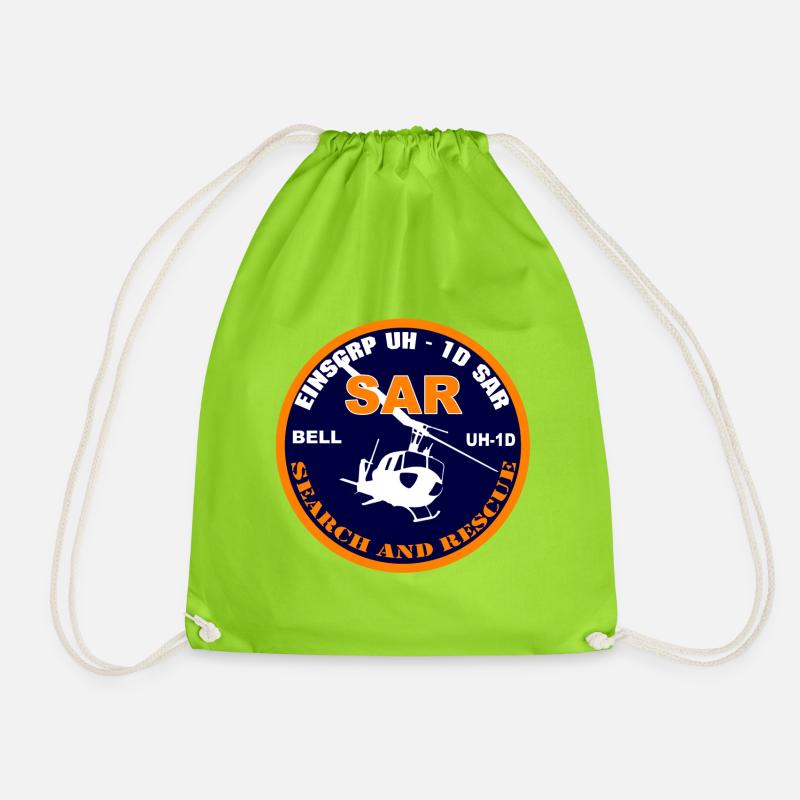 SAR20BELLORANGE - Turnbeutel - Neongrün