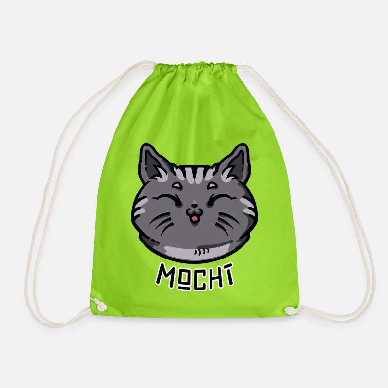 Mochi Blep - Turnbeutel - Neongrün