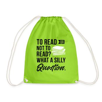 professeur - Sac de sport léger - vert néon - Devant