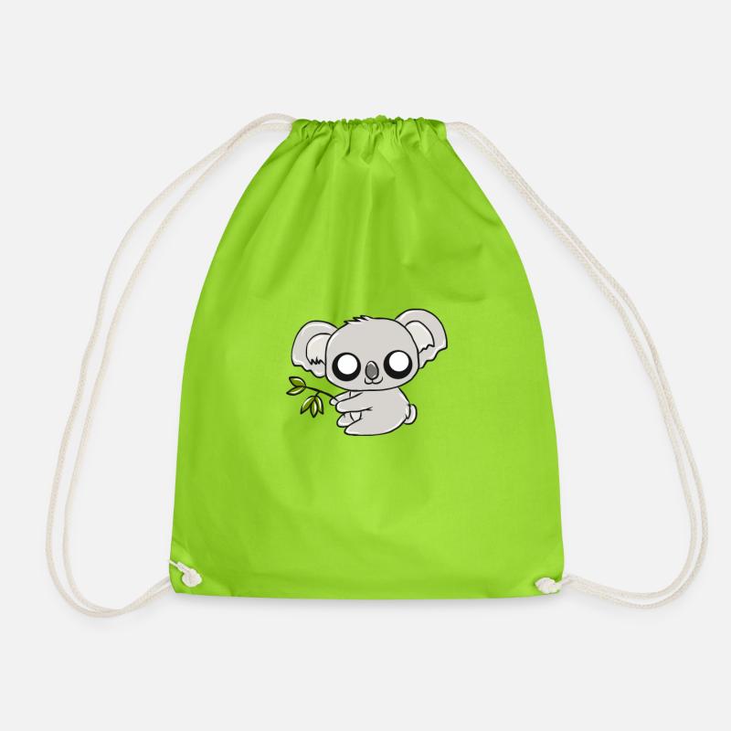 koala - Sac de sport léger - vert néon