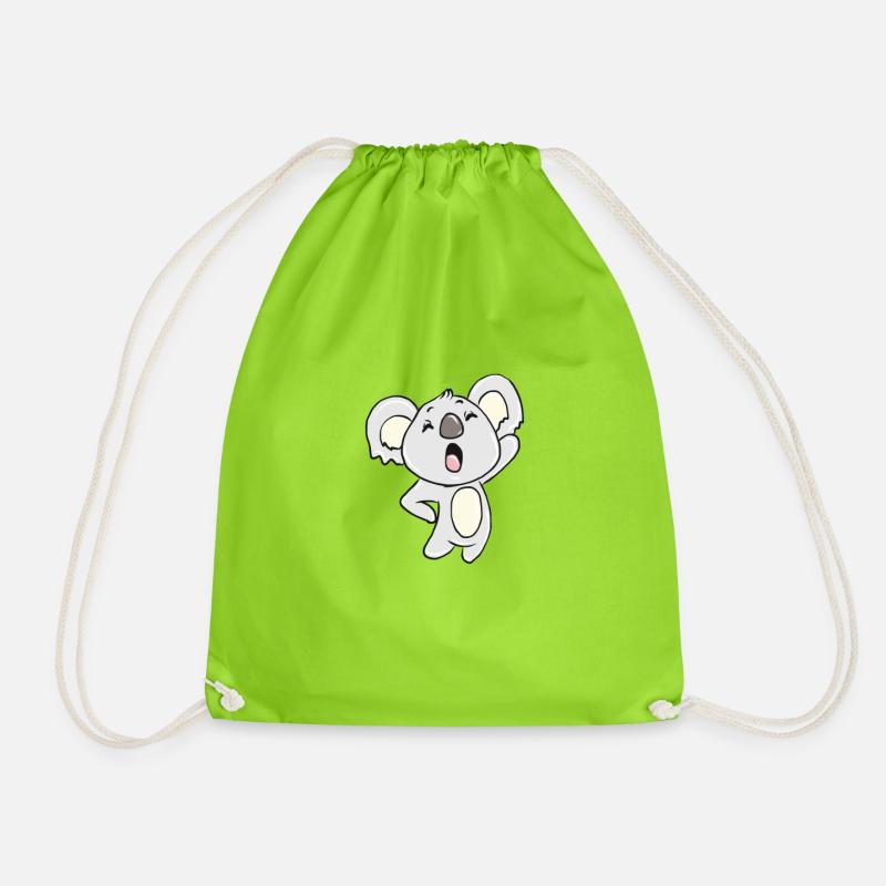 koala - Sac de sport léger - vert néon
