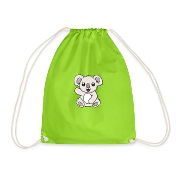 Koala - Turnbeutel - Neongrün - Vorne