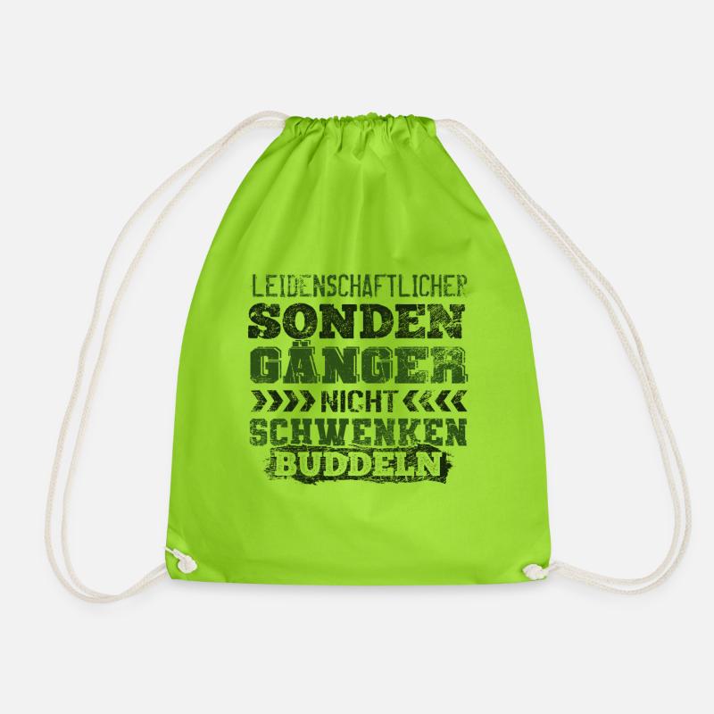 Sondengänger - Turnbeutel - Neongrün