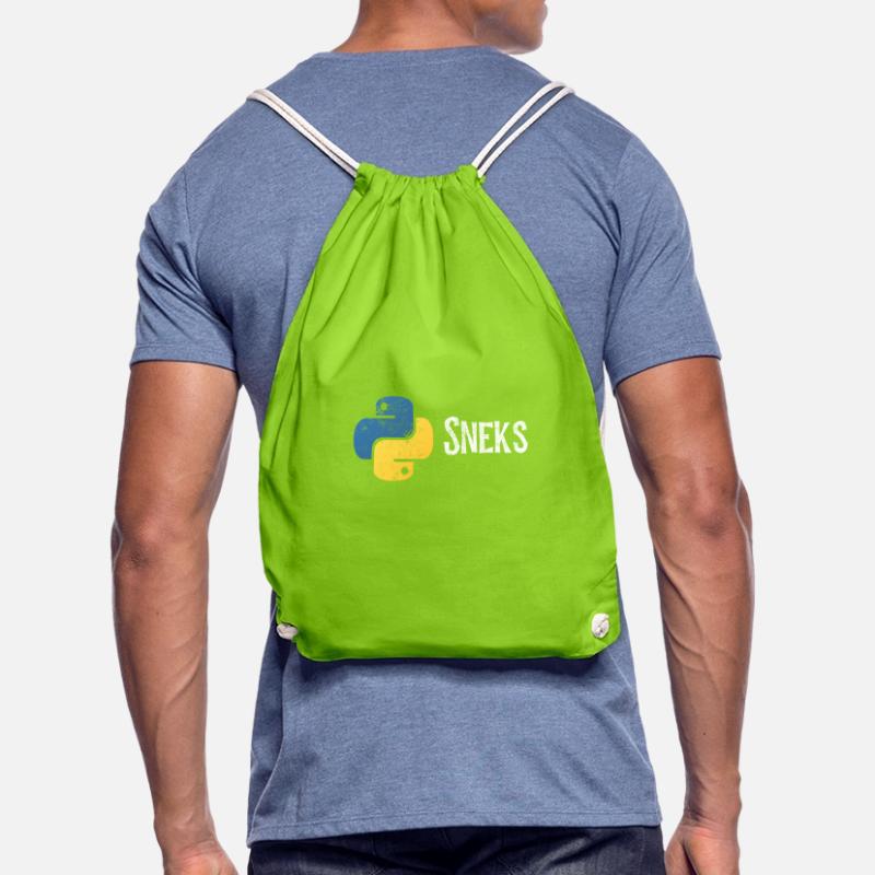 Programmation drôle de programmeur Python en détresse Sac de sport léger