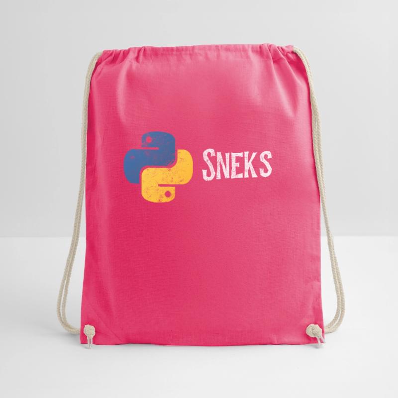 Lustige Python-Programmierer-Programmierung in Not Turnbeutel