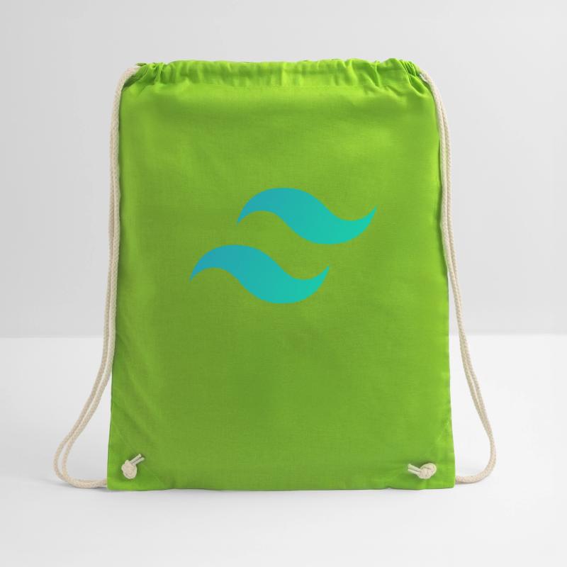 Tailwind CSS Mark - Codeur de programmeur de cadre CSS Sac de sport léger