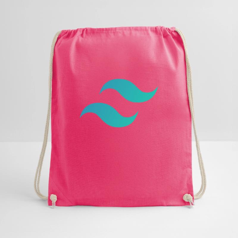 Tailwind CSS Mark - Codeur de programmeur de cadre CSS Sac de sport léger