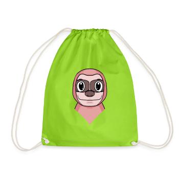 Paresse - Sac de sport léger - vert néon - Devant