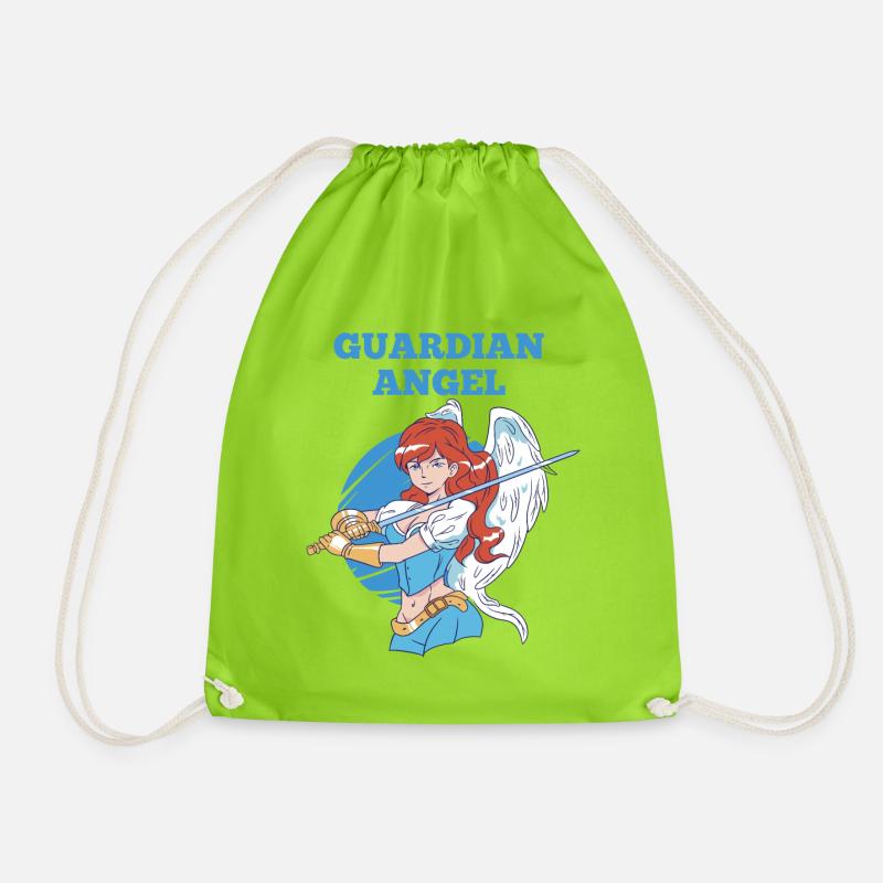 Guardian Angel - Turnbeutel - Neongrün