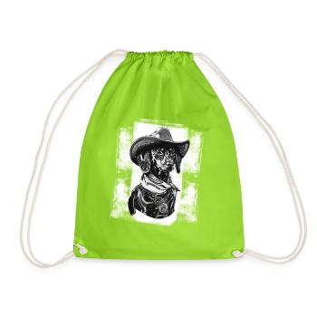 Shérif Jamnik - Sac de sport léger - vert néon - Devant