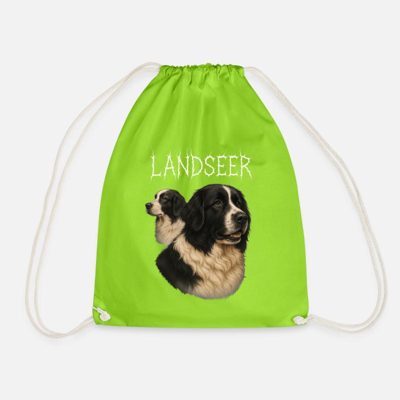 Landseer - Turnbeutel - Neongrün