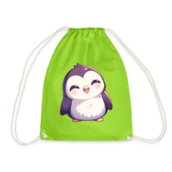 Pingouins Pingouin - Sac de sport léger - vert néon - Devant