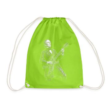 John Tyler Guitare - Sac de sport léger - vert néon - Devant