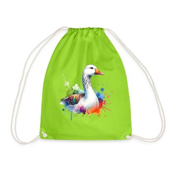 Le Don d’Emdengan - Sac de sport léger - vert néon - Devant