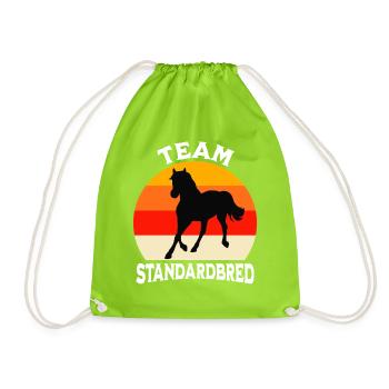 Team Traber - Turnbeutel - Neongrün - Vorne