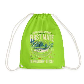 Great Lakes First Mate Salmon - Turnbeutel - Neongrün - Vorne