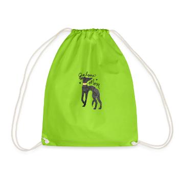galgos maman - Sac de sport léger - vert néon - Devant
