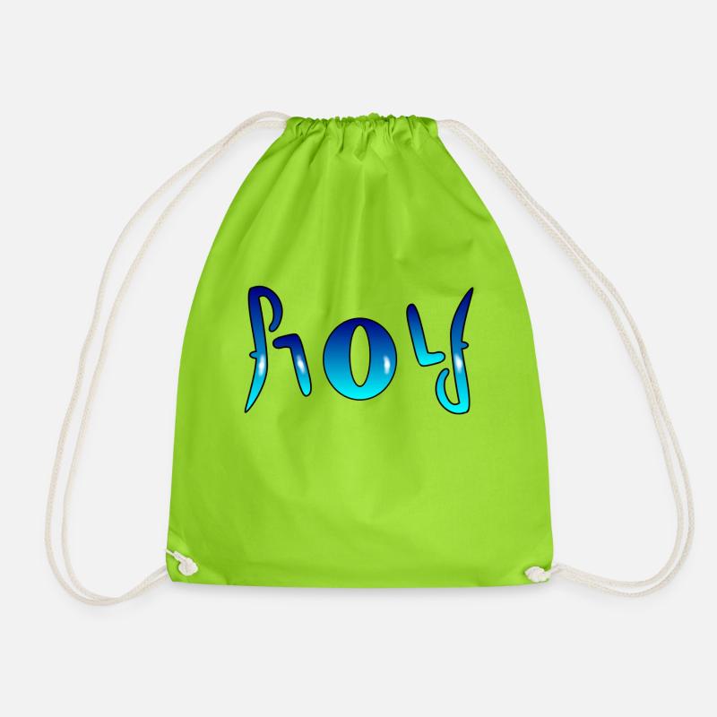 Rolf - Drawstring Bag - neon green