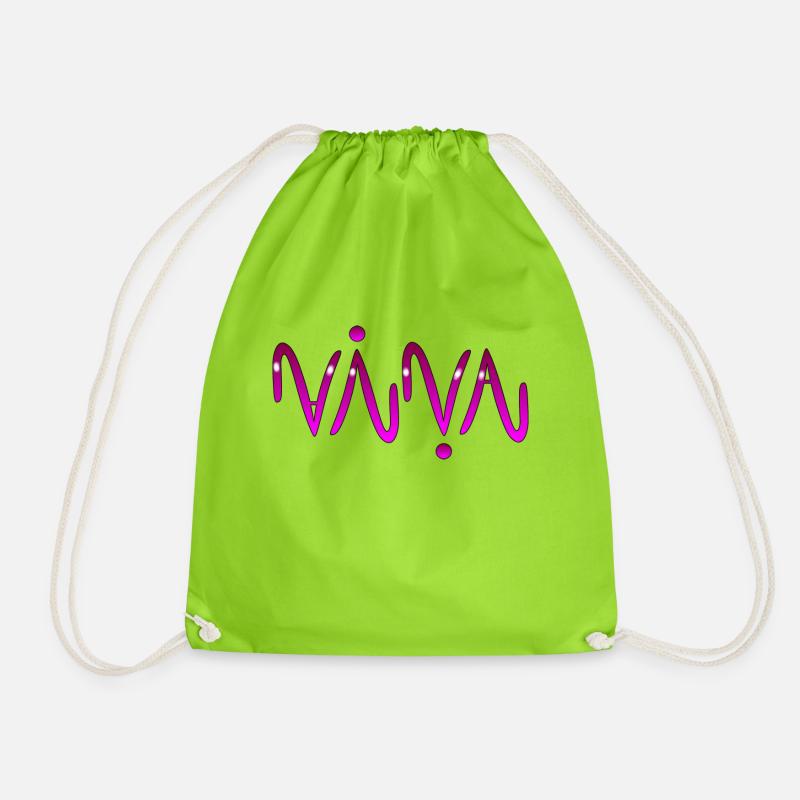Nina - Turnbeutel - Neongrün