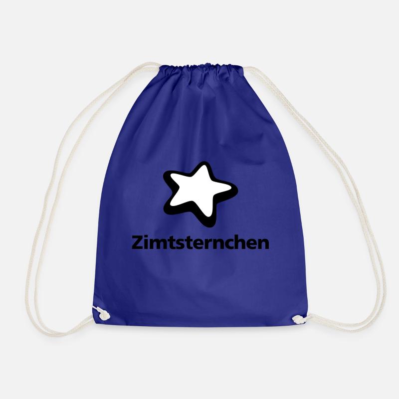 Zimtsternchen - Turnbeutel - Königsblau