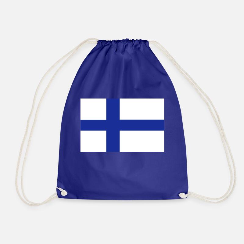 Finlande - Sac de sport léger - bleu roi
