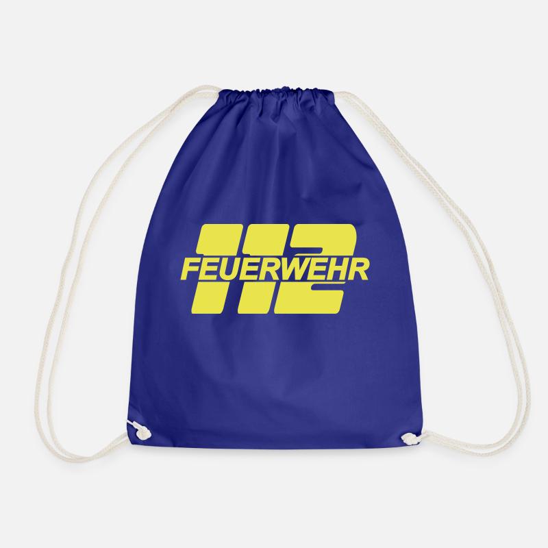 Feuerwehr 112 - Turnbeutel - Königsblau