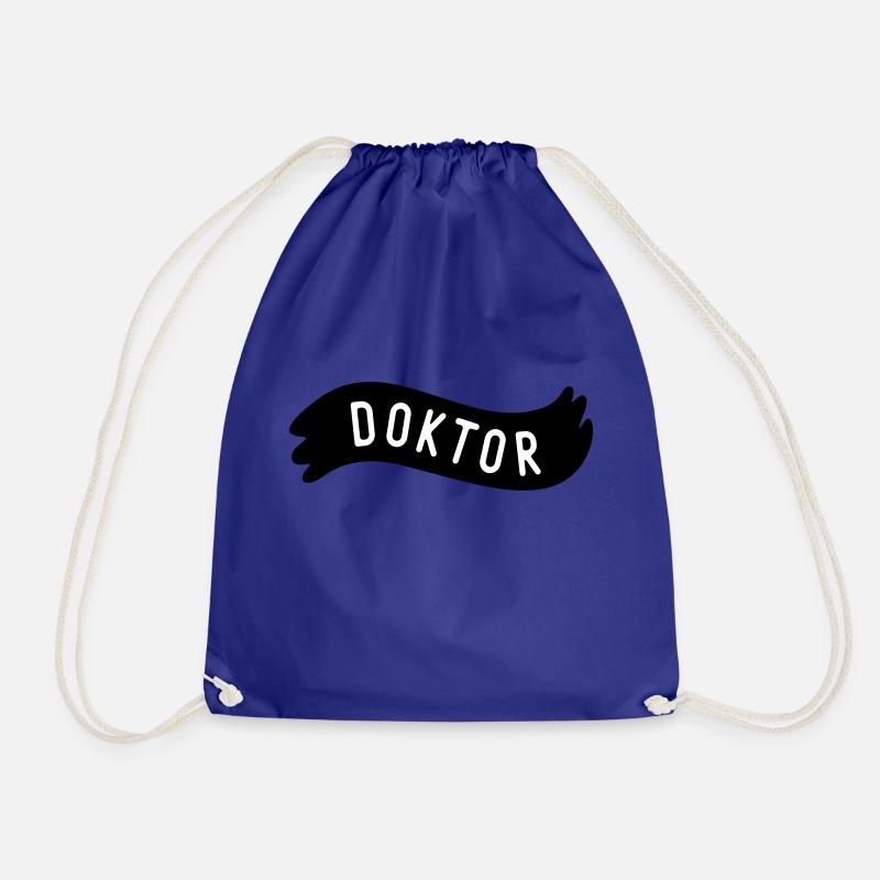 Doctor - Drawstring Bag - royal blue