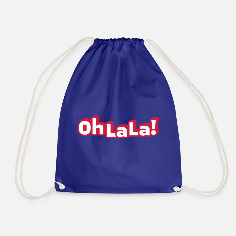 OhLaLa - Turnbeutel - Königsblau